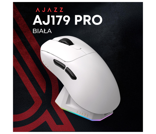 Ajazz AJ179PRO 3395-8K ze stacją dokującą biała - 1536387 - zdjęcie 5
